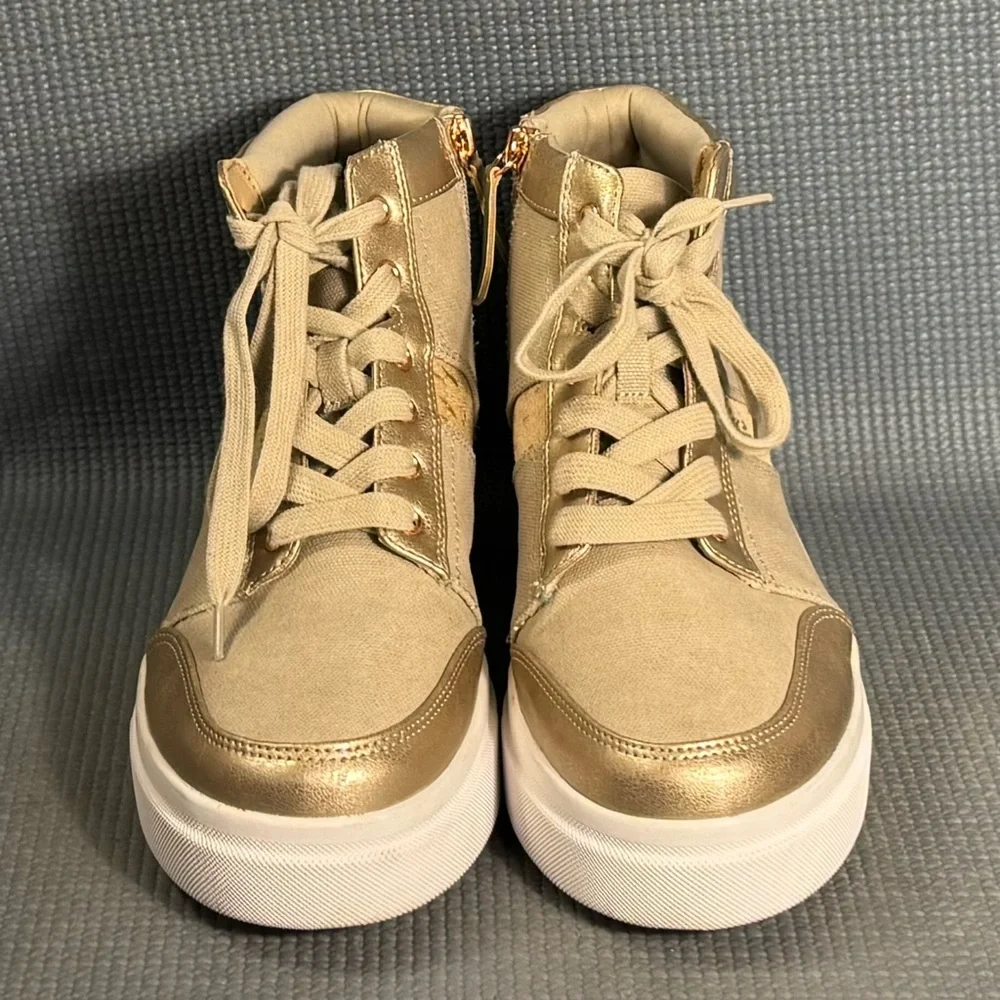 Yellow Box Women’s Edisia Fashion Platform Sneakers Bone Size 9‎ - Picture 3 of 9